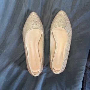 L Lorraine Gold Flats
